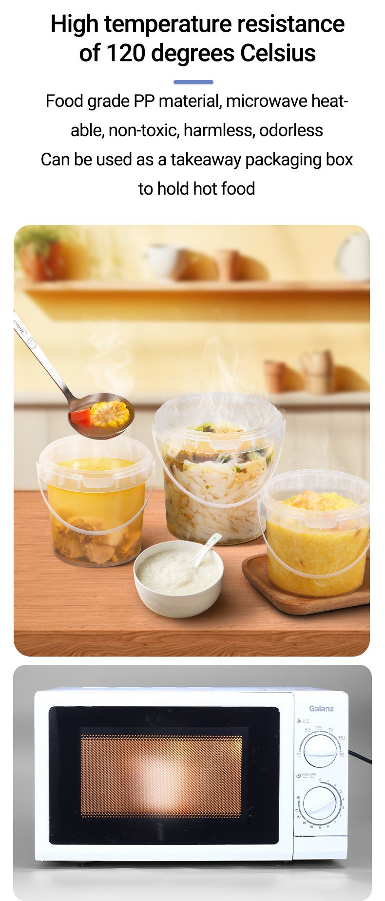 Customized Food Grade Shea Butter Chocolate Spread for Cold Drinks in PP Plastic Bucket