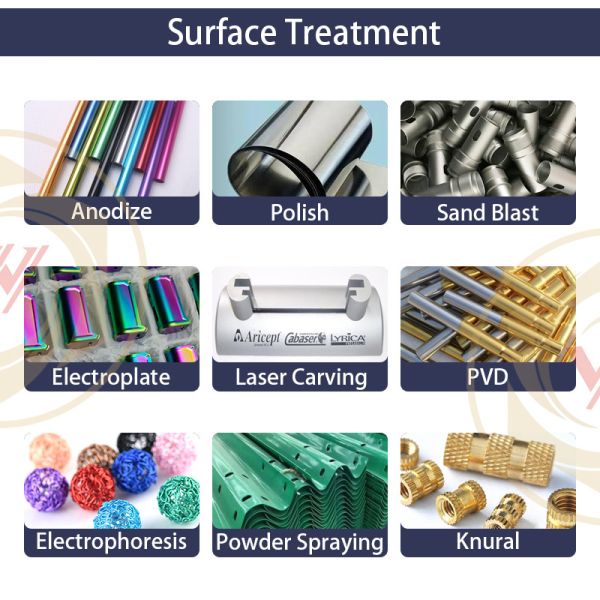 Customized Precision CNC Turning and Milling Parts with Surface Finish Options