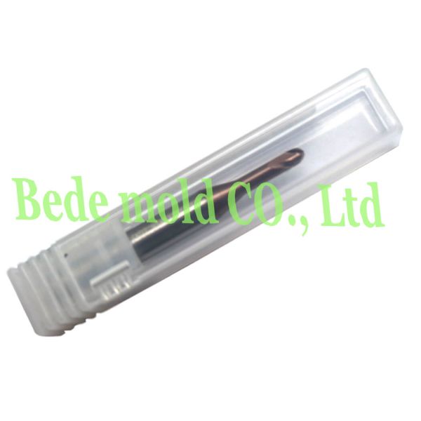 Corner Radius End CNC cutting tools 4 Flutes TiN PVD Coating Tungsten Carbide