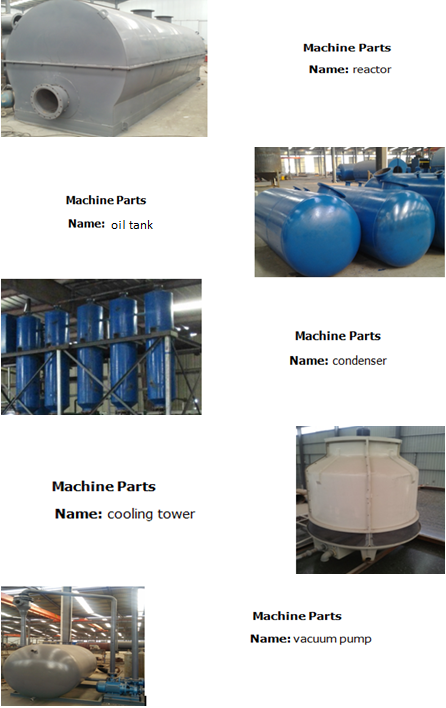 16KW High Capacity Crude Oil Waste Used Engine Oil Motor Oil Refinery Machine for Diesel