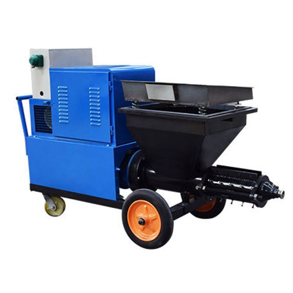 High Efficiency Mortar Spraying Machine Automatic Plastering Machine For Exterior Wall