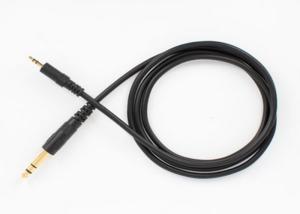 China TRS Stereo Interconnect Audio Visual Cables OD 3.5 Mm Flexible Matt PVC Jacket wholesale