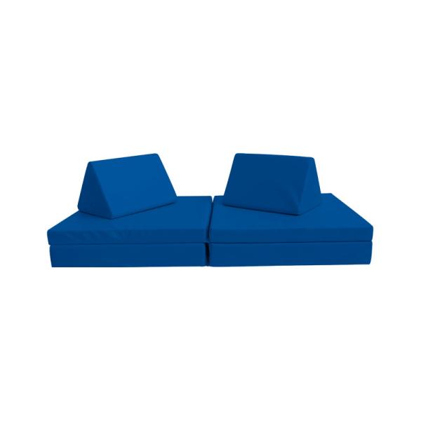 Quality Flexible Seating Modular Micro Suede Kids Play Sofa Couch For Playroom for sale