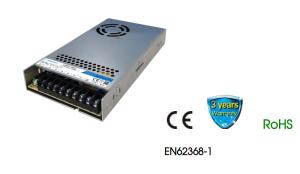 450W Telecom Equipment Industrial 24VDC Power Supply EMC 90VAC Input High Reliability