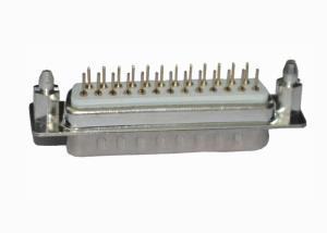 China Copper Alloy DB D SUB Connector 25 Pin Double Row 3.0A Rated Current wholesale