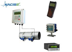 China Non Contact Portable Clamp On Flow Meter , Clip On Flow Meter CE Certification wholesale