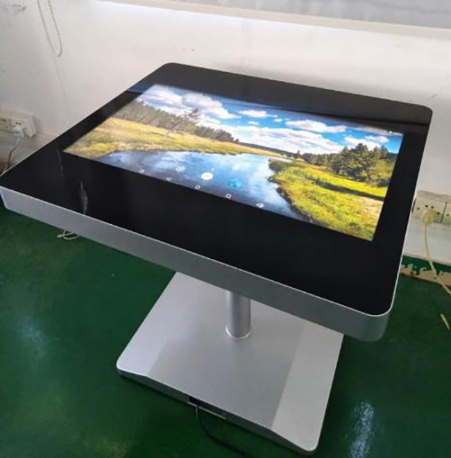Waterproof Interactive Lcd Screen Touch The Coffee Table Smart Game Table With Touch For Mall Or Restaurant