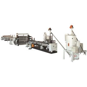China Single Screw PP Thick Plastic Board Making Machine Extrusion Line wholesale