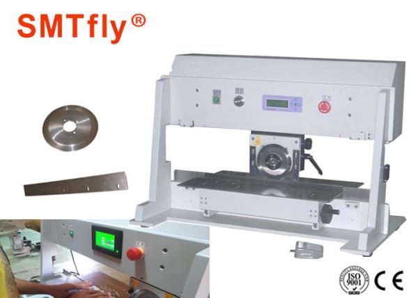 Quality High Efficiency V Cut Machine PCB Board Machine With Large Stainless Steel Platform for sale