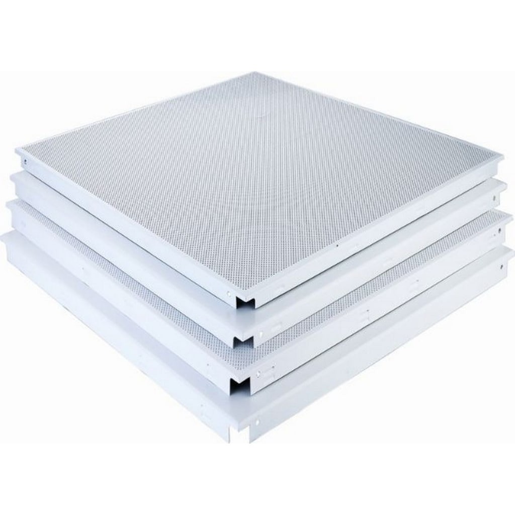 China Easy Installation Aluminum Ceiling Panels 300x300mm / 600x600mm wholesale