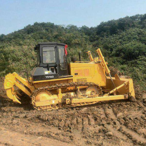 YD160 Hydraulic Crawler Bulldozer 131kw 16.4 Ton 4.55m3 Dozing Capacity