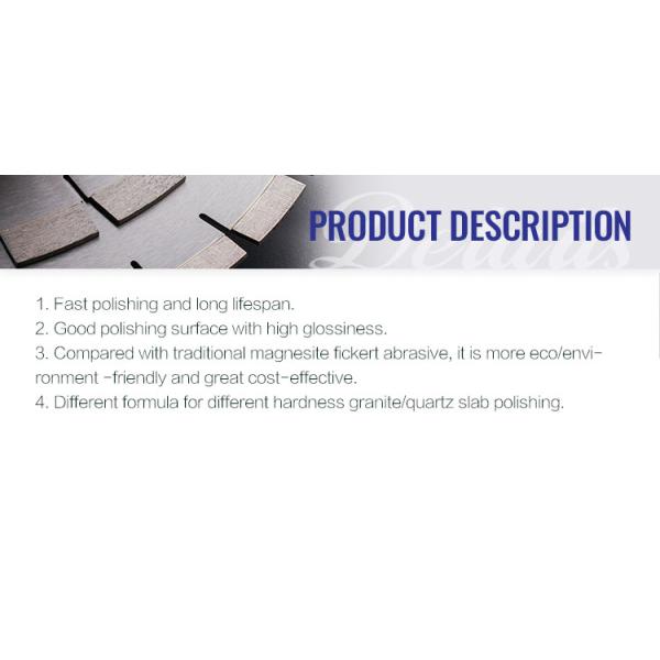 OEM Support Diamond Fickert Metal Bond Diamond Polishing Tools for Granite Slabs and Tiles