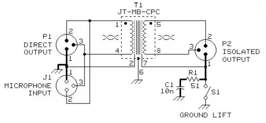 600:10K Permalloy Audio Transformer ZXY3108 for Audio Isolator Amplifier