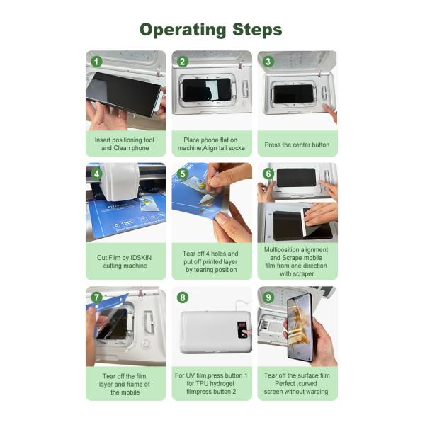 Small Quantum Hidrogel Screen Protector Cutter For Blu Ray Uv Film