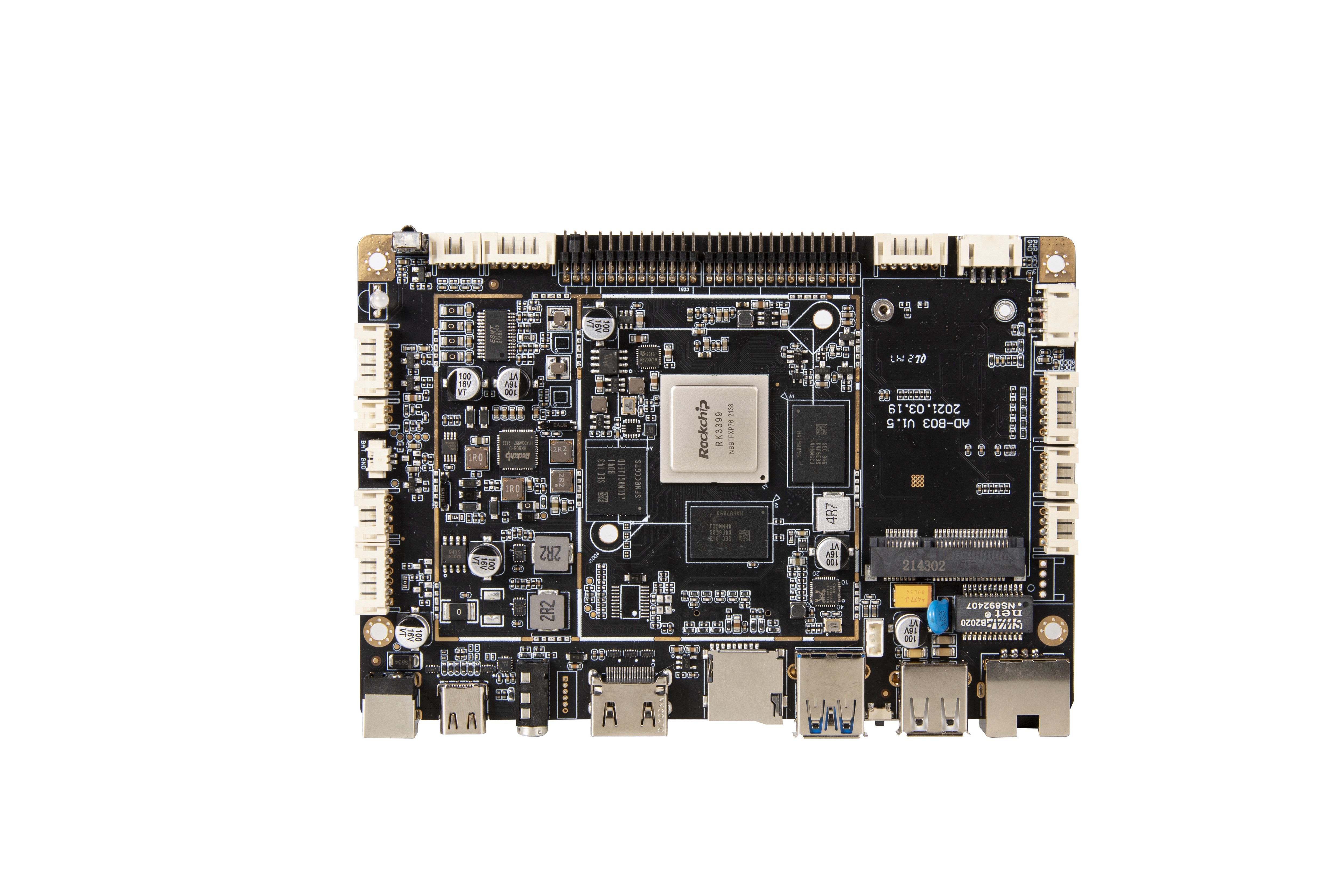 Embedded ARM Board For RK3399 Android Integrated Board For Face Recognition/Kiosk/Intelligent Security Machine