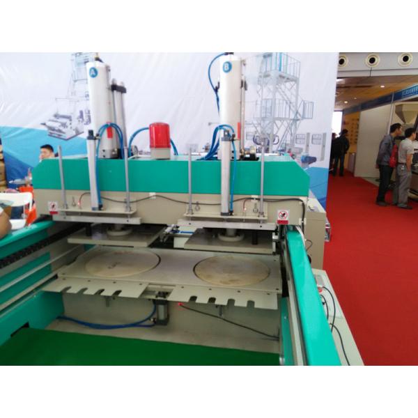 New Condition High Speed Double Lines Plastic T-shirt Bag Making Machine