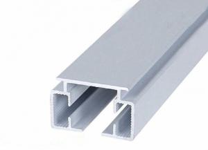 China Curtain Rail Fitting Extruded Aluminum Profiles Curtain Track 6063 Material wholesale