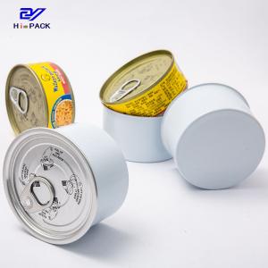 Two Piece Empty Tuna Can Packed 180ml Tuna Fish Can D73*44mm