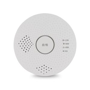 China Smart Wireless WiFi Gas alarm with human voice, light, sound alarm wholesale