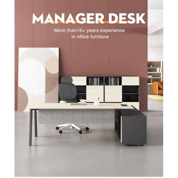 Modern Office Furniture Director Workstation Desk CEO Table Manager Executive Office Desk