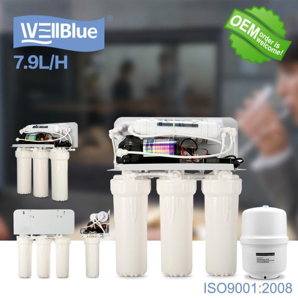 Quality Household Reverse Osmosis Water Filtration System With 3.2G Storage Tank for sale