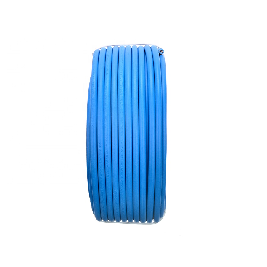 2CX28/0.15MM Blue RVV/RVVP Cable 2*0.75mm Flexible Core Two Core Wire Copper Conductor for PS3 Power Cable VDE Standard