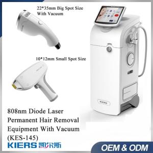 China 808nm Diode Laser Hair Removal Machine with 2400w strong power , 1-10HZ fast hair removal speed wholesale