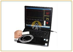 PC Based Screen Pulse Oxygen Meter For Adult / Child USB Port Small Size