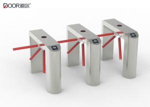 China 1200mm 3 Arm Tripod Turnstile Gate , Train Station Gate Rs485 Communication wholesale