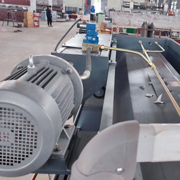 QC12K-4*3200 Hydraulic Swing Beam Shearing Machine With E21S Controller