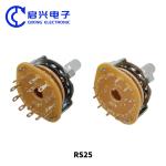 2pcs RS25 Rotary Selector Switch 1 Pole 11 Position 500V AC 1 MIN