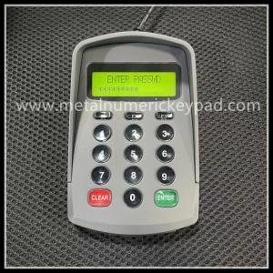 China Input Password Counter Bank Keypad Plastic Usb Interface With Display wholesale