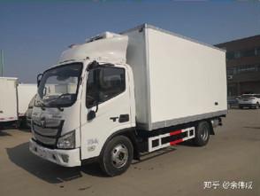 Quality Diesel 4x2 Insulated Truck Boxes , Refrigerated Pickup Box for sale