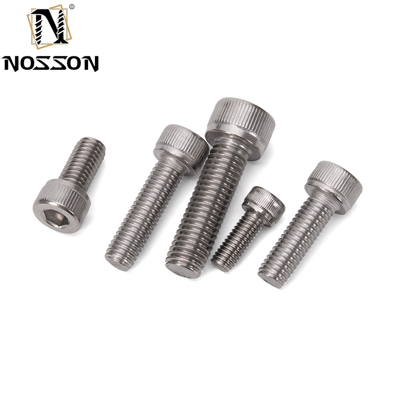 Stainless Steel M3 14mm Inner Hexagonal Screws Full Thread DlN912 Cup Head Socket Hex Bolts Metric Measurement Plain Finish