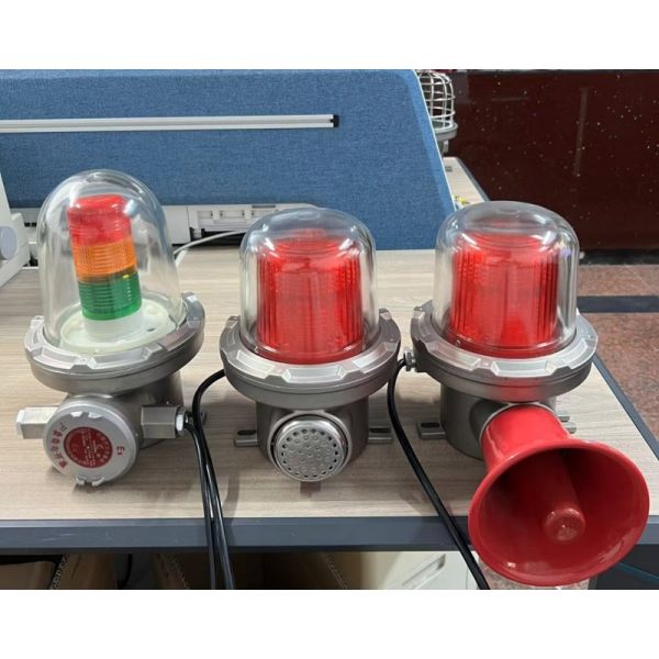 Multi-Tone Explosion Proof LED Siren Light - Corrosion Resistant Aluminum Alloy