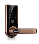 Keyless Keypad Door Lock , Password Card App Bluetooth Digital Lock For Home