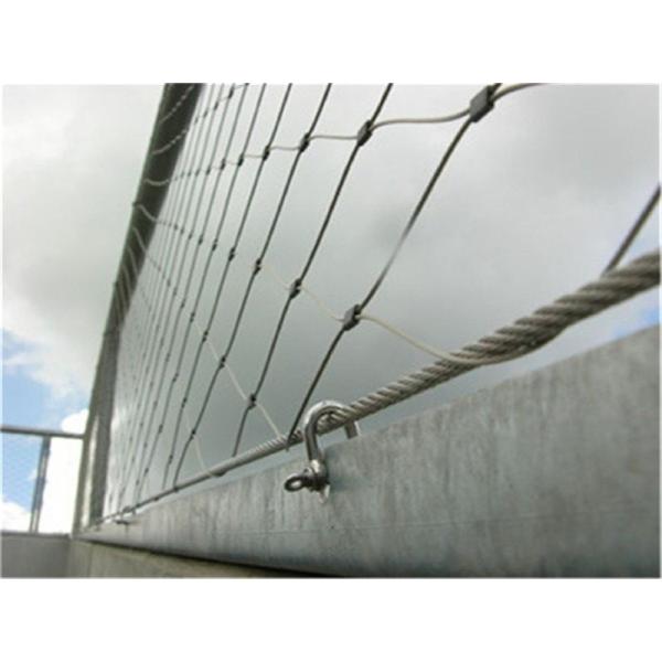 Custom made inox cable mesh to suit your balustrade, railing or architectural application