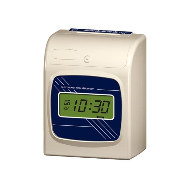 Quality LCD Electronic Employee Attendance Digital Time Recorder Desktop Time Punch Card Machine for sale
