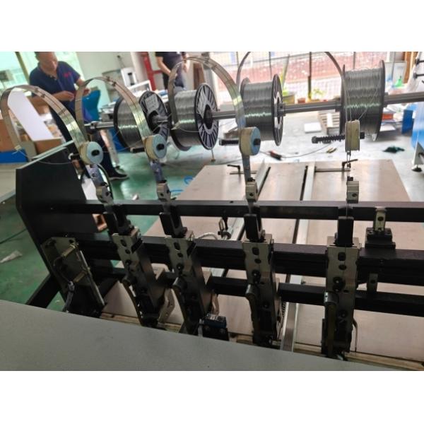 Automatic Notebook Book Paper Stapling Folding Binding Machine Brochure Wire Flat Saddle Stitching Machine Booklet Maker Machine