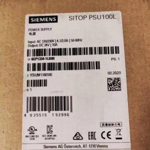 China SIEMENS 6EP1334-1LB00 SITOP PSU100L 24 V/10 A Stabilized power supply input: 120/230 V AC, output: DC 24 V/10 A wholesale