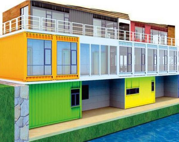 Quality 20/40FT High Efficient Prefab Container Homes , Custom Container Homes for sale