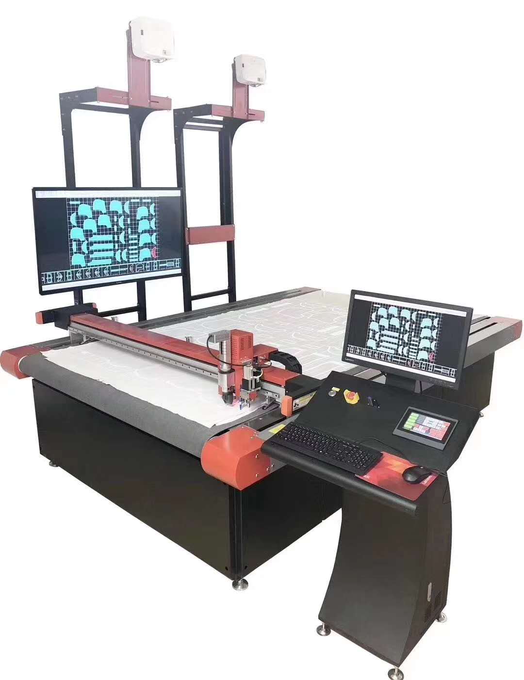 800KG Weight Fabric Cutter CNC Digital Cutter with Cutting and Tungsten Steel Blade