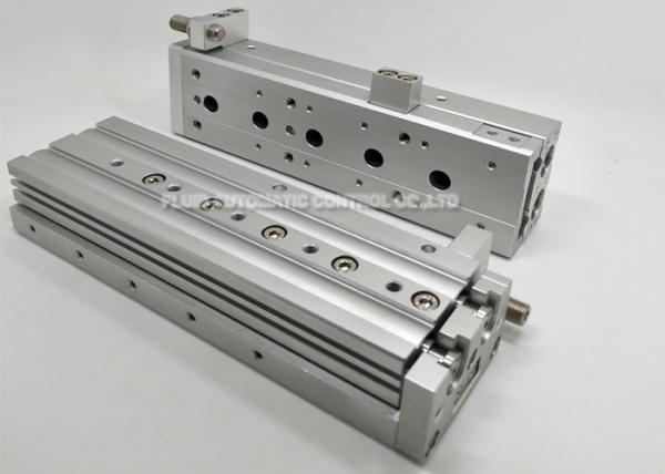 Quality MXS Series 6mm Double Acting Pneumatic Air Cylinder Slide Table Stroke Adjustable for sale