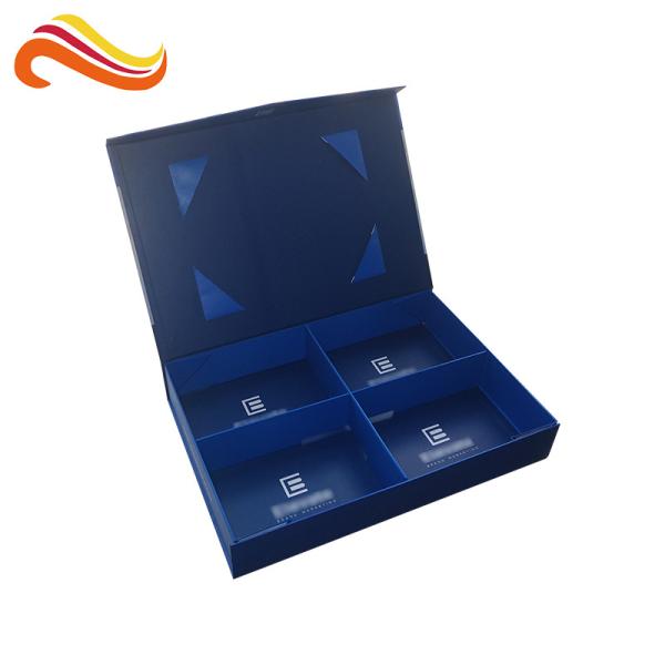 Quality Customized folded Cardboard gift packagin  Boxes  With Hot Stamping Pattern for sale