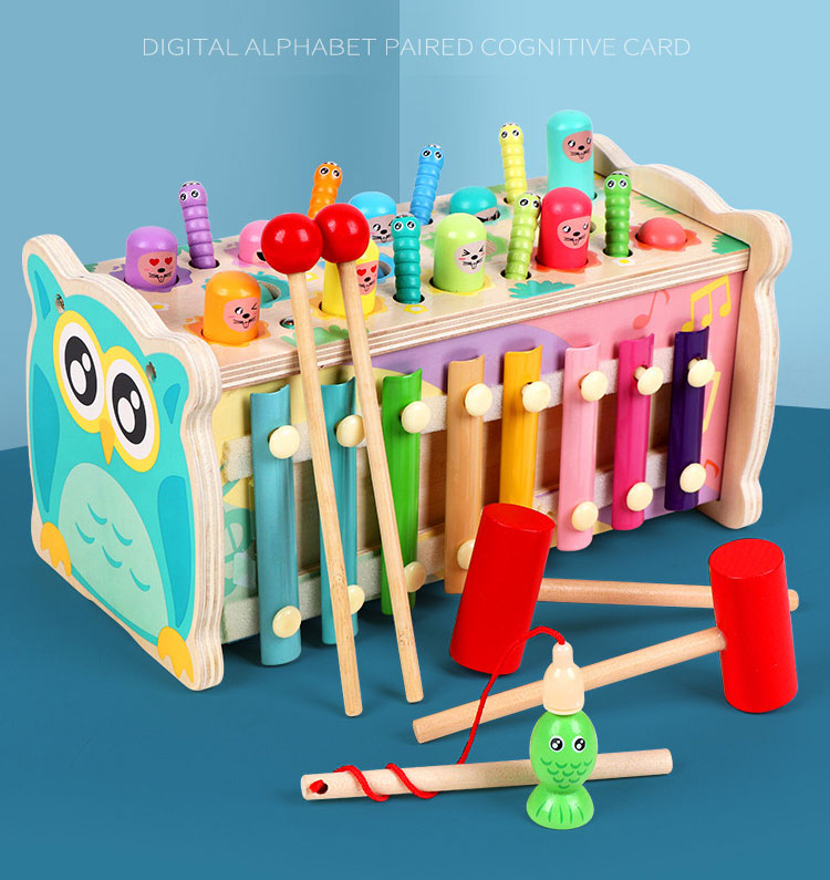 Unisex Multi-functional Owl Piano Music Toy Educational and Fun Great Gift for Toddlers