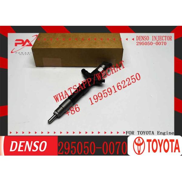 295050-0070 diesel fuel injector nozzle 295050 0070 23670-30380 diesel rail injector 295050 0070 for Toyota