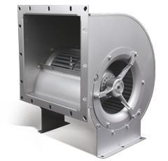 Quality Three Phase 4 Pole 1160 rpm Double Inlet Centrifugal Fan With 225mm Galvanized Blade for sale