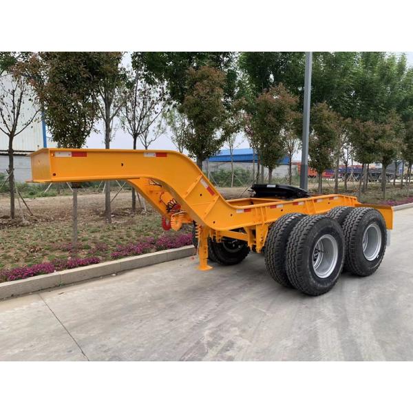 Heavy Duty Full Cargo Trailer Dolly Trailer High Strength Full Thickness Drop Deck Semi Trailer For Sale In Mongolia