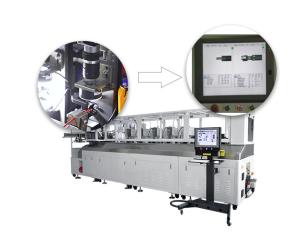 China ISO9001 Wire Harness Crimping Machine With Stripping And Crimping CCD Monitor System wholesale