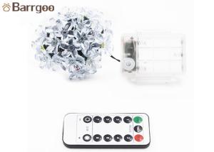 Flower Shape Decorative LED String Lights Color Changing CE ROHS FCC Approval